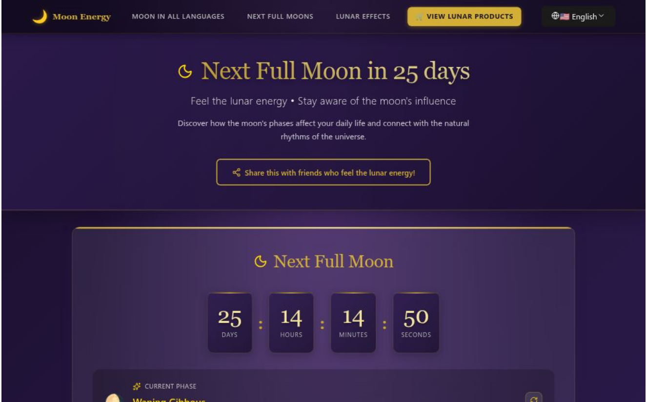 Moon Countdown